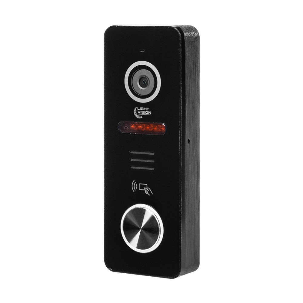 Відеопанель Light Vision RIO FHD(RF) Black зі зчитувачем Mifare (82-00218) Київ - фото 11