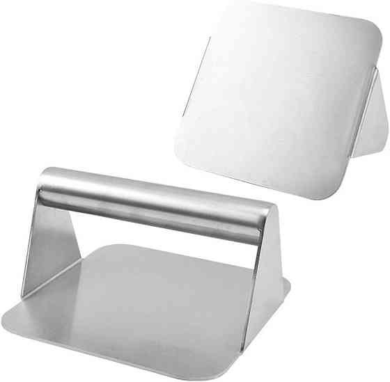 Прес для бургерів нержавіюча сталь 14*14*7 см GRILLI 777120 Код: 012294 Рівне