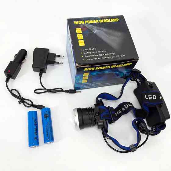 Фонарик на голову для альпинизма, Легкий фонарик на голову, Фонарь налобный мощный OL-74 Ивано-Франковск