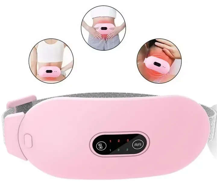 Портативная грелка-массажер при спазмах менструации и менструальных болях с 3 уровнями тепла и 4 массажных режима для снятия боли Коломыя - изображение 2