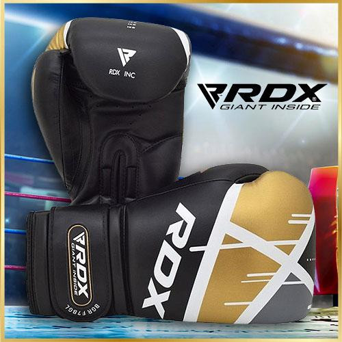 Рукавиці боксерські шкіряні професійні для тренувань і спарингу RDX Rex Leather Black 8 унцій Київ - фото 9