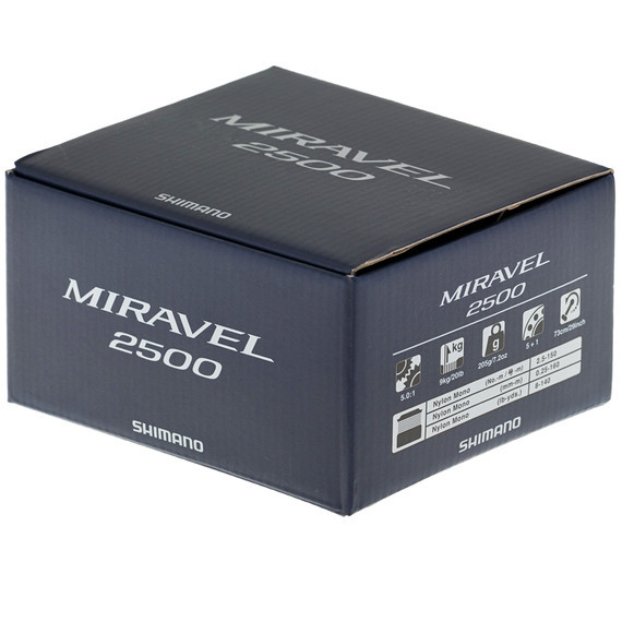 Котушка рибальська спінінгова Shimano Miravel 22 2500 Вінниця - фото 7