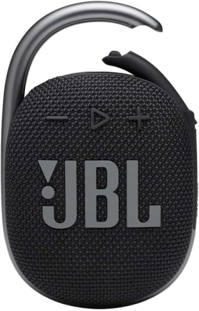 Портативна Bluetooth-колонка JBL Clip 4 Black, 5 Вт, IP67, до 10 годин, USB-C, з карабіном, чорна Київ