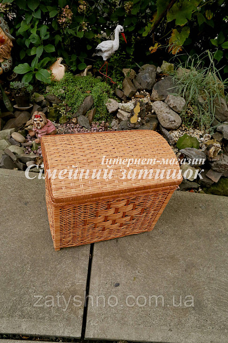 Скриня ящик з лози плетений натуральний великий Київ - фото 4