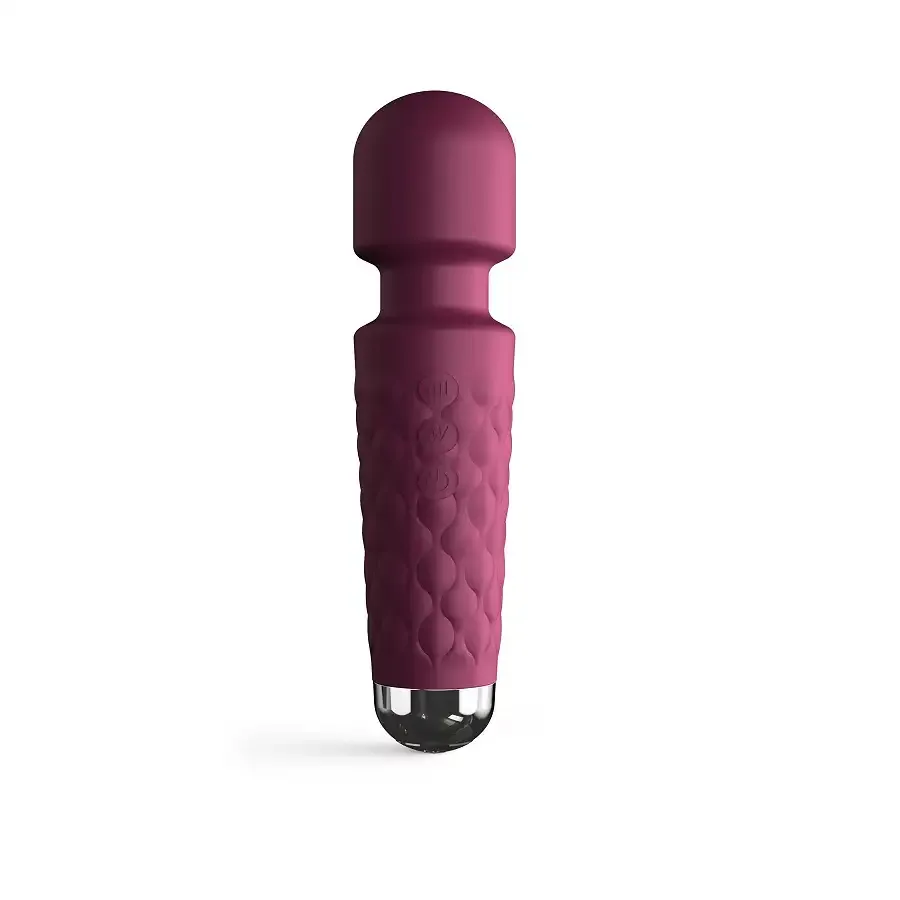 Мінівібромасажер Dorcel Wand Mini Wanderful Plum Львів - фото 1
