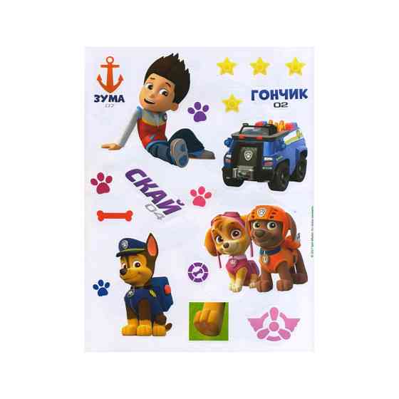 Книга с наклейками Щенячий патруль Команда щенят Ранок 192002 Укр Винница