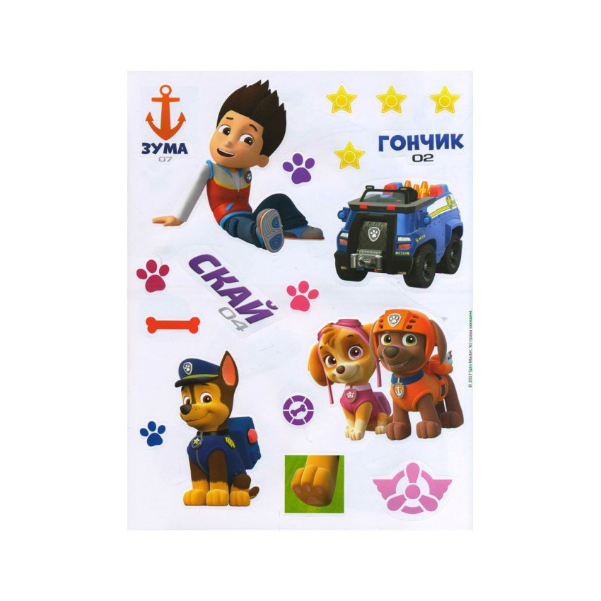 Книга с наклейками Щенячий патруль Команда щенят Ранок 192002 Укр Винница - изображение 6