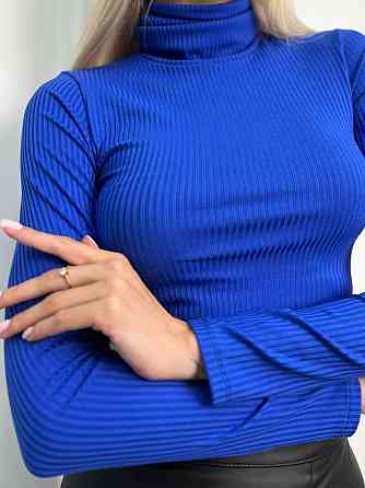 Жіночий гольф в рубчик "Made" оптом | Батал Електрик, 50-52 Київ