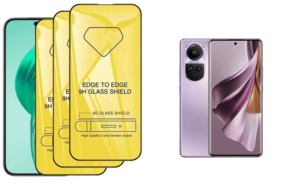Захисне скло DefenzoGlass для OPPO Reno10 – подвійна міцність Київ - фото 3