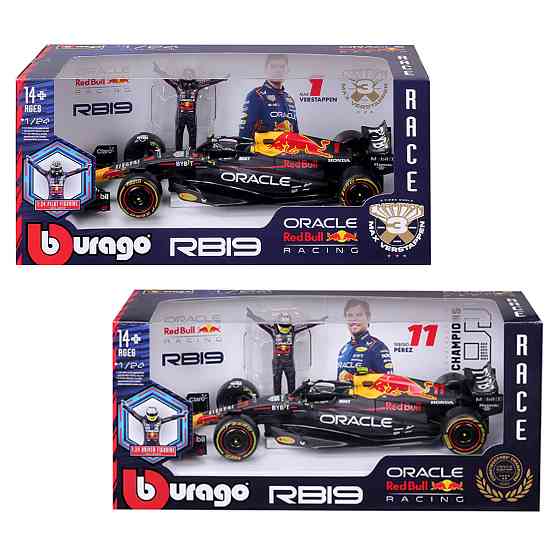 Автомодель з фігуркою - Red Bull Racing RB19 (1:24) Дніпро