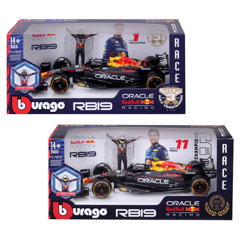 Автомодель з фігуркою - Red Bull Racing RB19 (1:24) Дніпро - фото 1