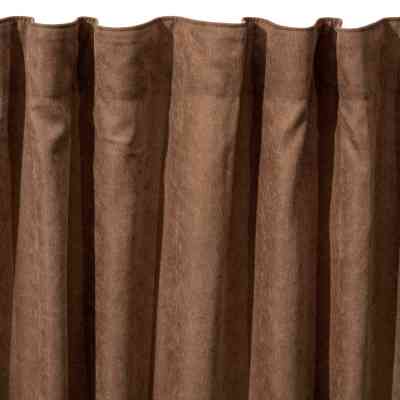 Штора Ardesto микровелюр 100% полиэстер, 150х270 см шоколад (ART1010CH) Винница