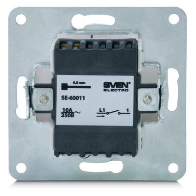 Вимикач Sven SE-60011-C cream (7100032) Вінниця - фото 2