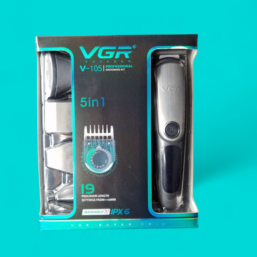Машинка для стрижки волос 5 in 1 VGR V-105 (40) Одесса - изображение 7