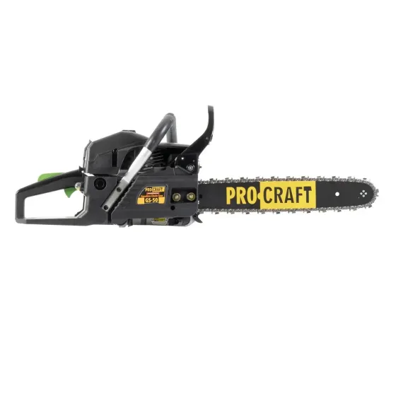 Профессиональная бензиновая цепная пила Procraft GS50,Бензопила цепная 49.3 куб.см шина 40 см Львов