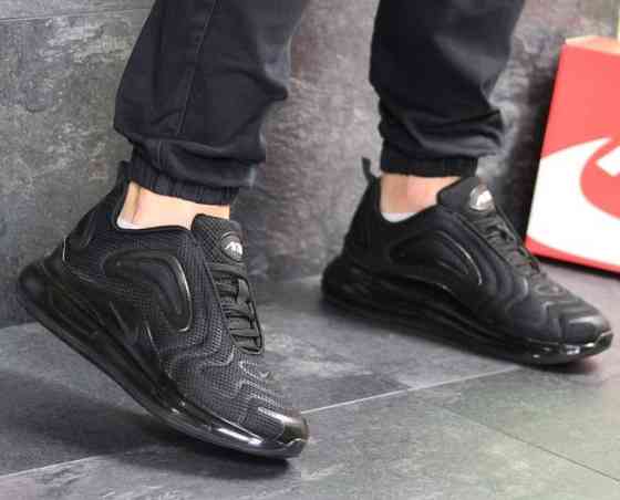Кросівки Nike 720 Чорні Чоловічі Найк з Амортизацією кросівки (розміри: 40,41,42,43,44,45) Дніпро