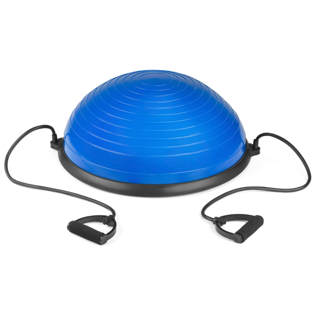 Балансувальна півсфера Gymtek Bosu 58см з еспандерами + насос Киев - изображение 3