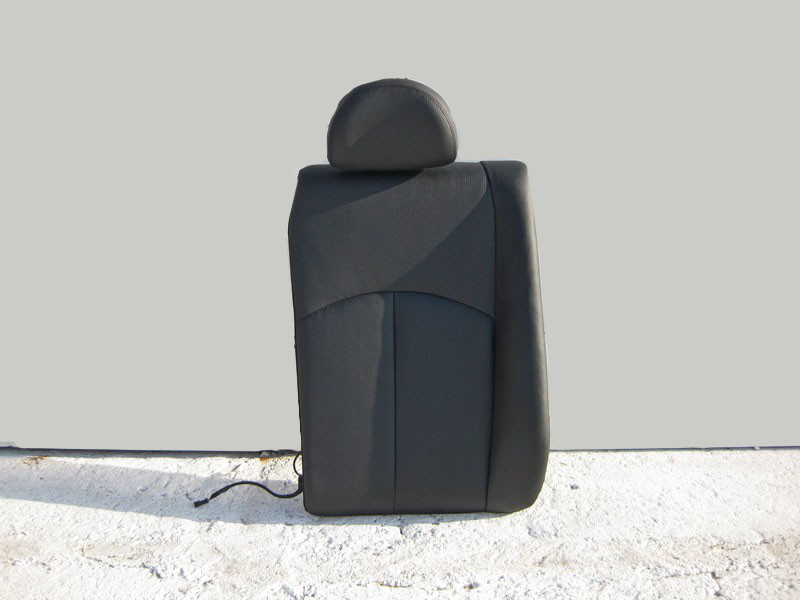 Mercedes-Benz  A2119201860 9D88 Права чорна шкірозамінна спинка заднього розкладного сидіння E-Class W211 Одеса - фото 1