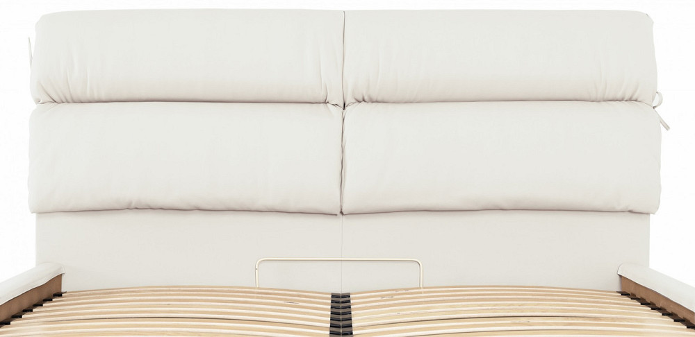 Кровать Двуспальная Edinburgh Comfort 180 х 190 см Fly 2200 С подъемным механизмом и нишей для белья Белый Днепр - изображение 12