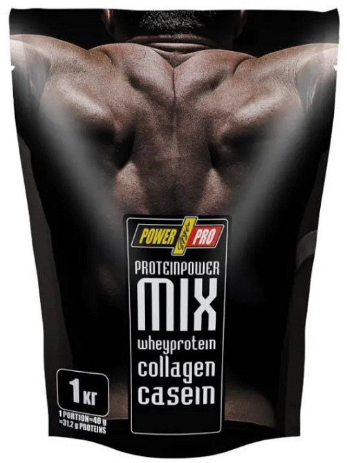 Комплексный протеин Power Pro Protein Power MIX, 1 кг - Шоколад-кокос Киев - изображение 3