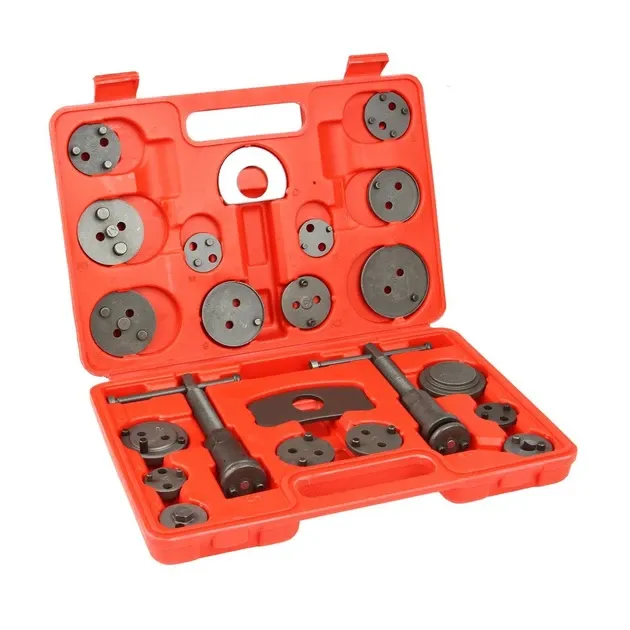 Комплект інструментів для заміни гальмівних колодок та обслуговування гальмівних супортів MAR-POL M57692 з 21 елемента Львів - фото 5