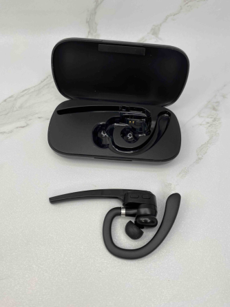 Б/В Бездротова Bluetooth гарнітура HSP-B6 PRO Bluetooth 5.0, DSP шумозаглушення, до 12 годин роботи, USB Type-C, чорна Київ