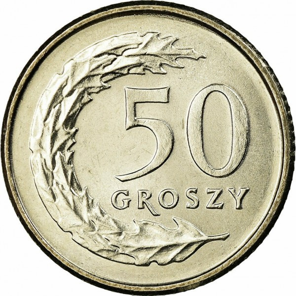 Польща 50грошей, 1990-2016 (В) Полтава - фото 1