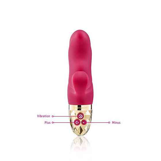 Вібратор-кролик Mystim Hop Hop Bob Fuchsia, потужний мотор, 8 режимів Sex Aura Київ