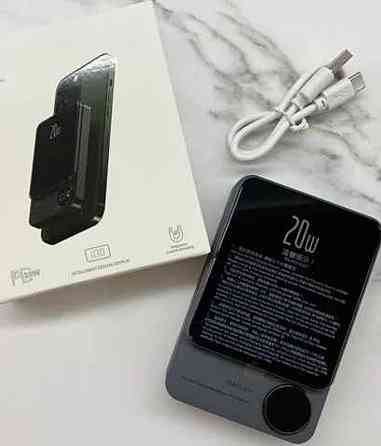 PowerBank Q9 10000Mah 20W MagSafe повербанк магсейв Алюмінієвий корпус. Київ