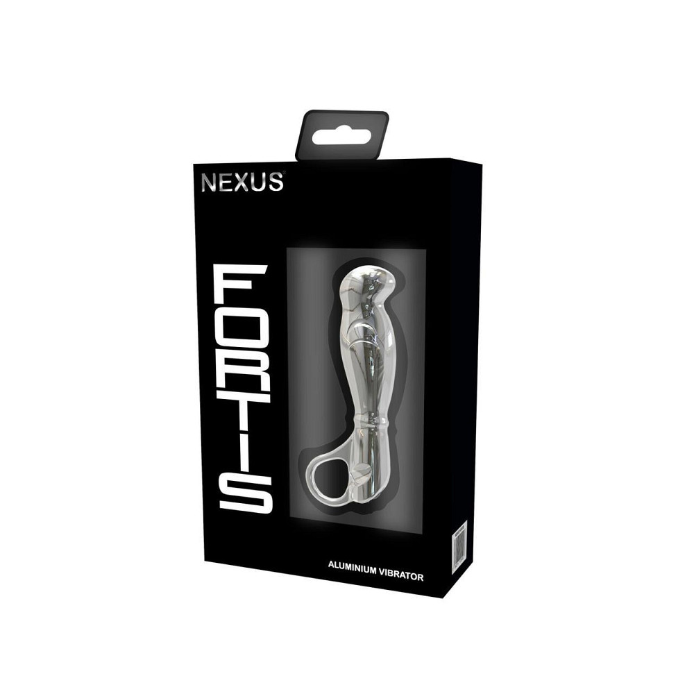 Металевий вібромасажер для простати і точки G Nexus Fortis Sex Aura Київ - фото 4