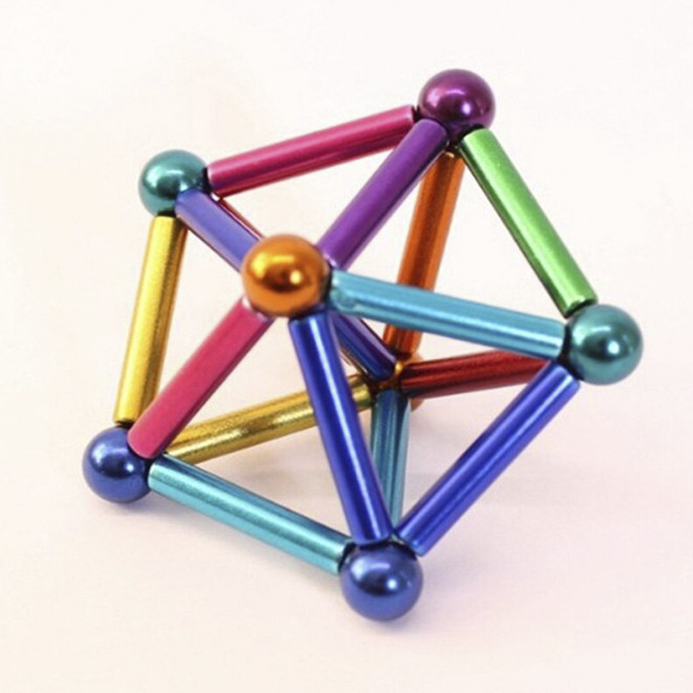 Магнитный конструктор палочки и шарики,на 63 элемента SBR Киев - изображение 2