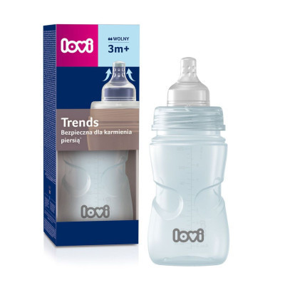 Бутылочка для кормления Lovi Trends 250 мл - бежева (21/563_bei) Винница - изображение 1