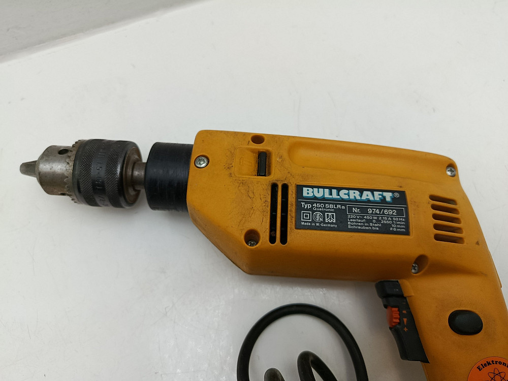 Дриль Bullcraft 450 SBLRa Quatronic (450 Вт,) (товар вживаний) Луцьк - фото 2