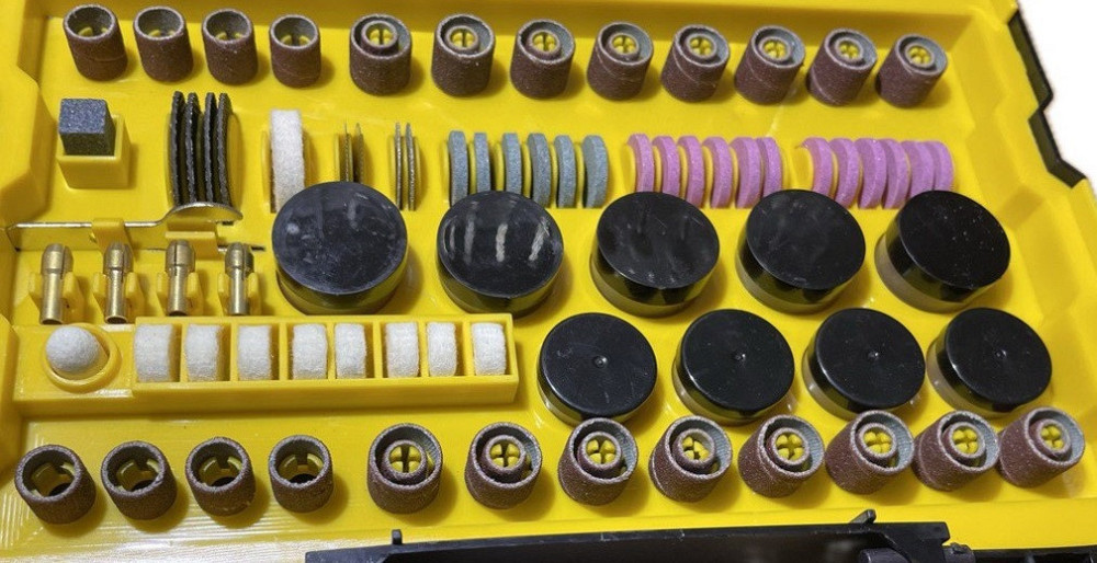 Набір із 418 шліфувальних насадок для гравера, дримелю, бормашини Dremel 8755 Вінниця - фото 4