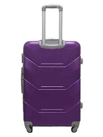 Валіза пластикова MILANO BAG 147 велика 75 см фіолетова Київ