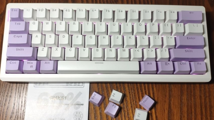 Кастомная GMK61. Беспроводная игровая механическая RGB хотсвапная клавиатура. Харьков - изображение 4