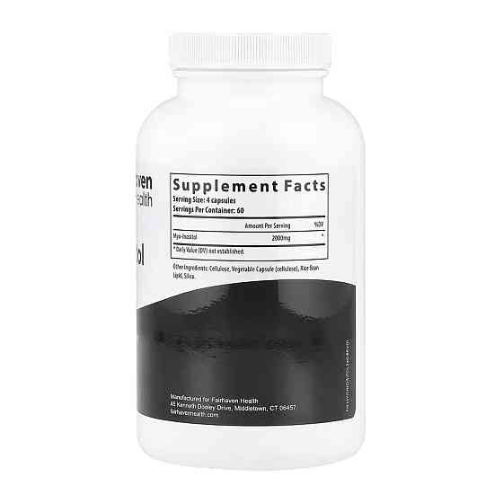 Міо-Інозитол Fairhaven Health Myo-Inositol 240 капс Київ