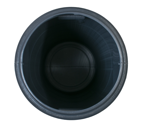 Бочка 20 л пластиковая техническая черная бидон  широкая горловина бочка для воды Днепр