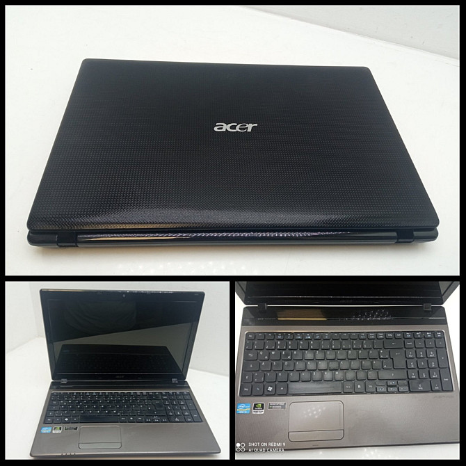 Ноутбук Acer Aspire 5750 P5WEG/i5-2430M/4+4/0/NvidiaGT540M/АКБ +77% (Б клас) Луцк - изображение 1