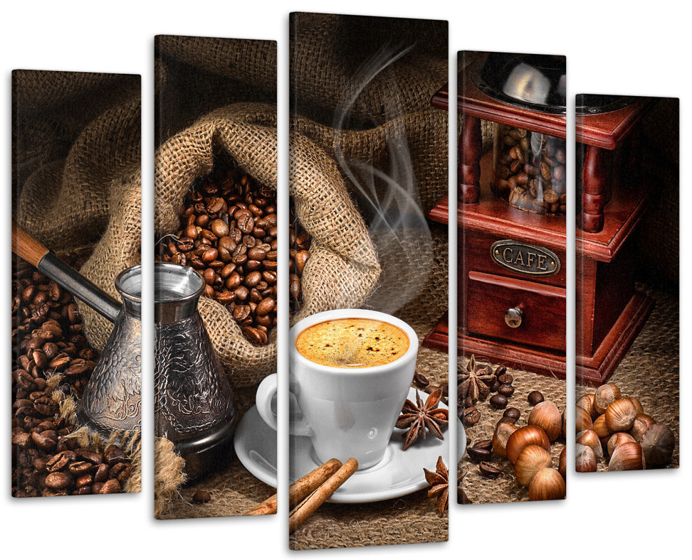Модульна картина Кави Art-302_5 ( 80х118см ) Київ - фото 1