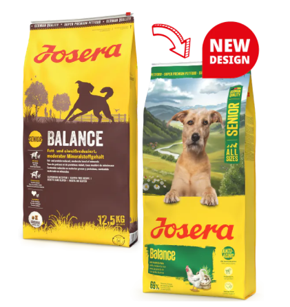 Сухой корм Josera Balance Senior для стареющих и менее активных собак, 12.5 кг Винница