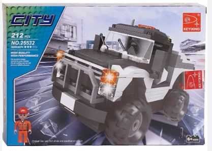 Конструктор 212 елем."AUSINI""Позашляховик спецслужб" (вік 6+) у коробці, 25532, шт Київ - фото 1