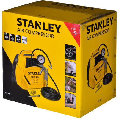 Компресор Stanley AIR KIT, 180 л/хв, 1.1 кВт, 6,1 кг (AIRKIT) Вінниця - фото 6