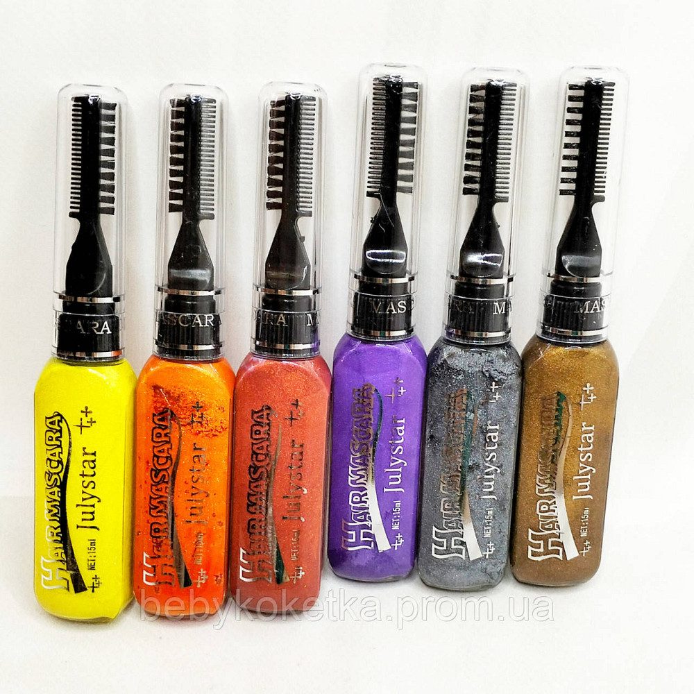 Туш-фарба для волосся Hair Mascara Julystar 15 мл. Львів - фото 1