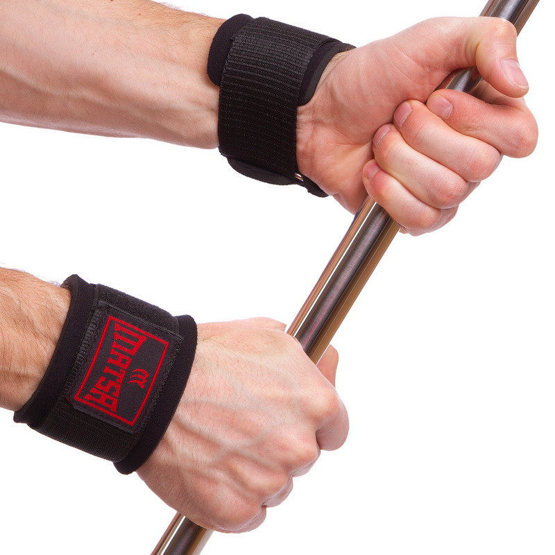 Напульсник для станової тяги MATSA MA-0670 Вишневе - фото 8