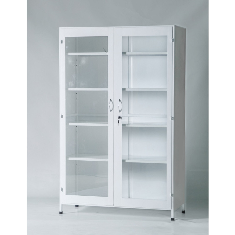 Шкаф медицинский двери со стеклом АТОН ШМ-Д-М-С-О Днепр - изображение 1