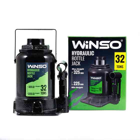 Домкрат гідравлічний пляшковий Winso 32т 225-325мм Львів