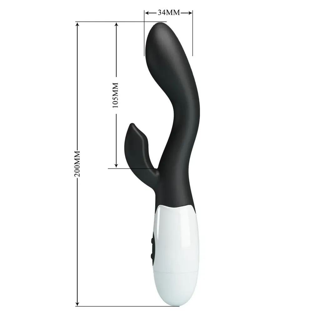 Вибромассажер серии Pretty Love - BRIGHTY black, BI-014174-A3 Sex Aura Киев - изображение 7