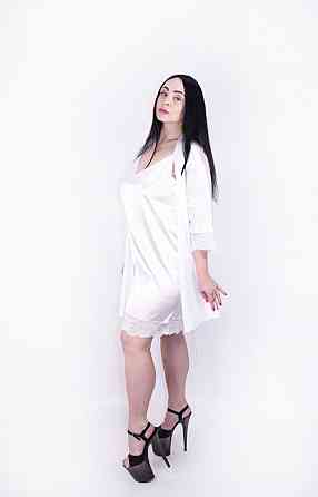 Пеньюар с халатом Белый XS Харьков