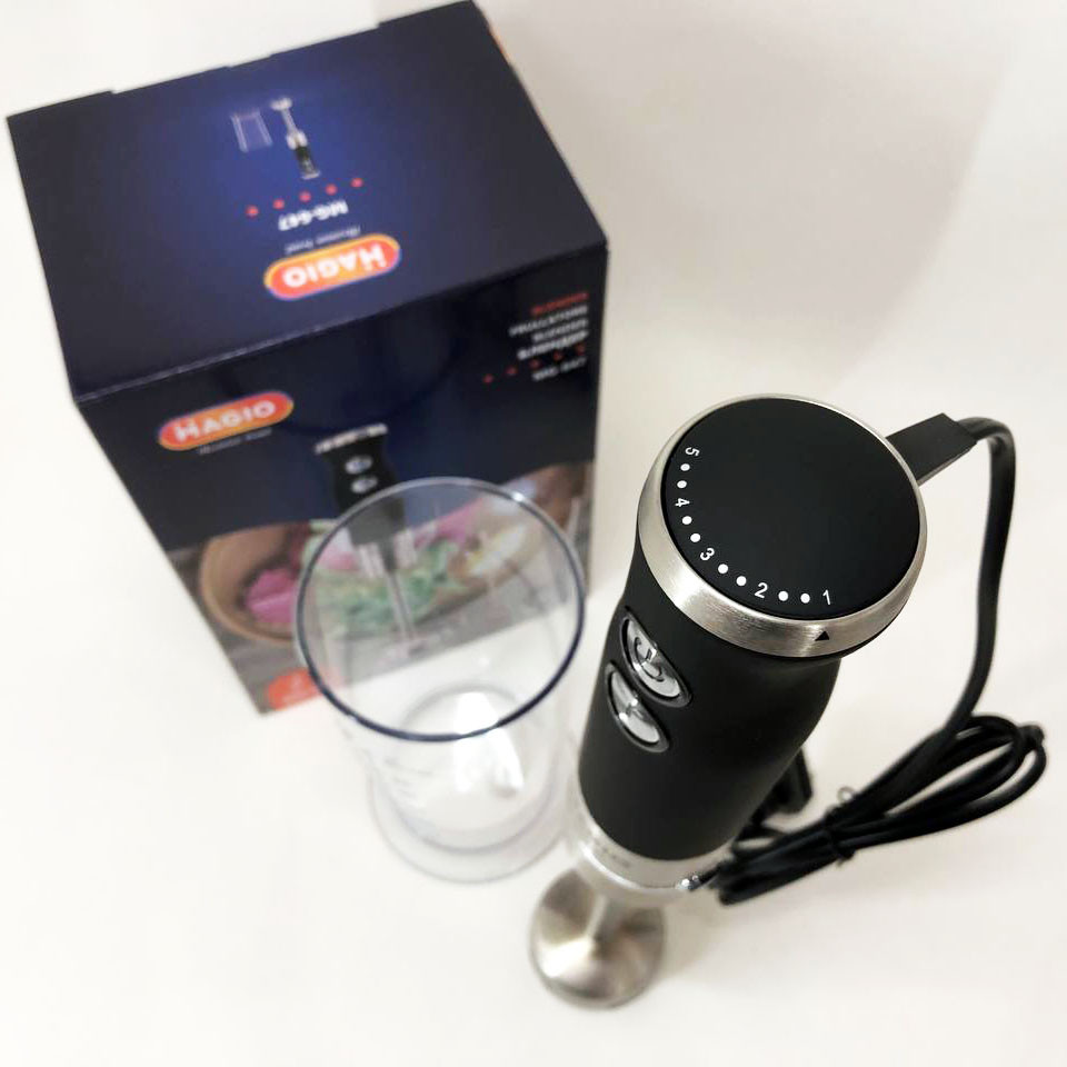 Блендер для взбивания крема и соусов MAGIO, Кухонный погружной блендер с насадками WS-49 Львов - изображение 6